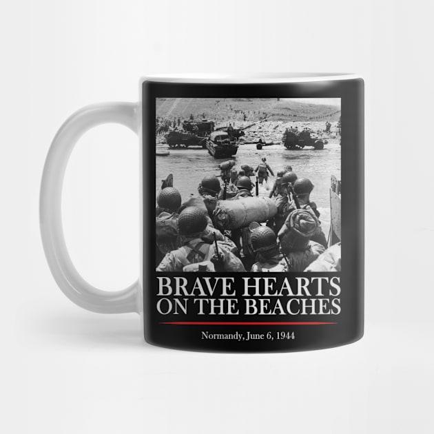 Brave Hearts On The Beaches - WW2 D-day by Distant War